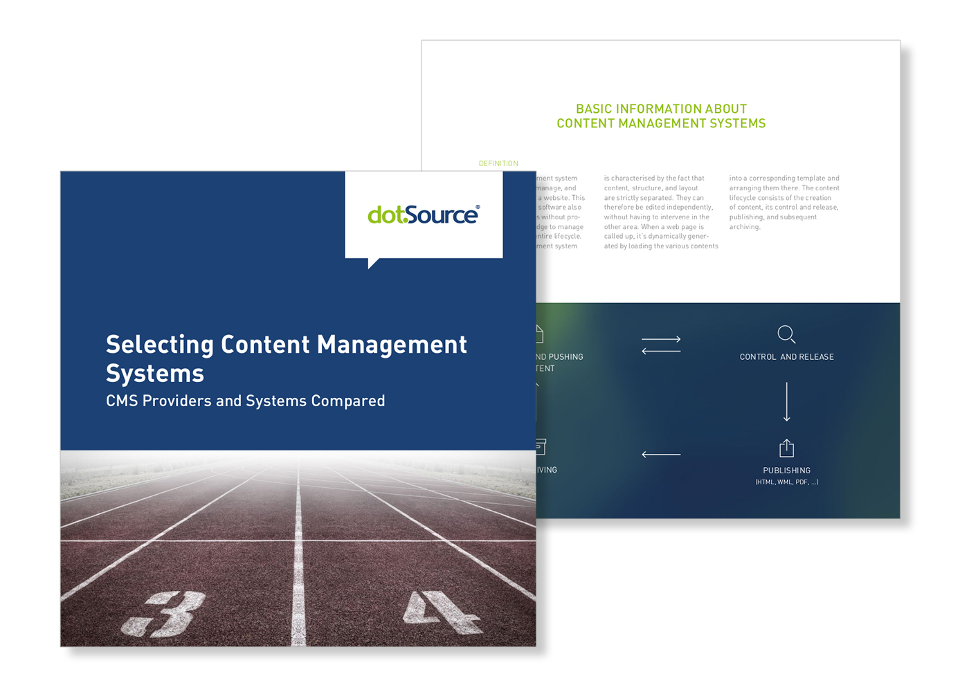 New white paper: »Content Management Systems and Providers Compared« including the dotSource vendor matrix